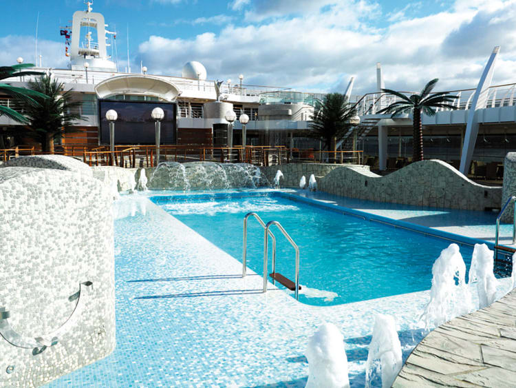 MSC Fantasia: Sonnendeck