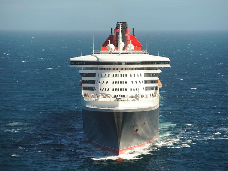 Queen Mary 2: Au&szlig;enansicht