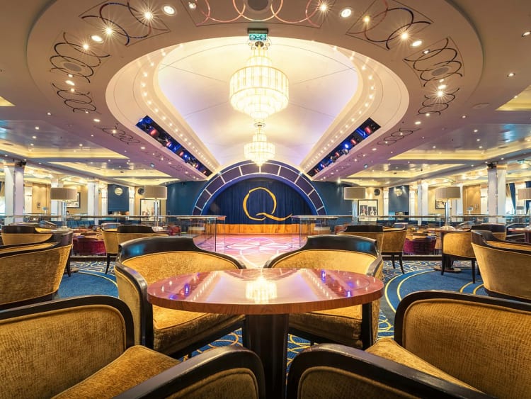 Queen Mary 2: Queens Room auf Deck 3