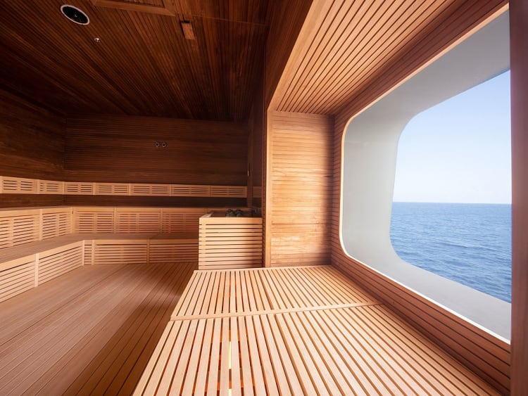 MSC World Europa: Aurea Spa - Sauna