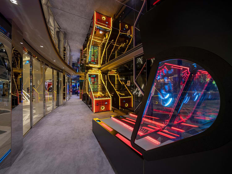 MSC World Europa: Arcade Hall