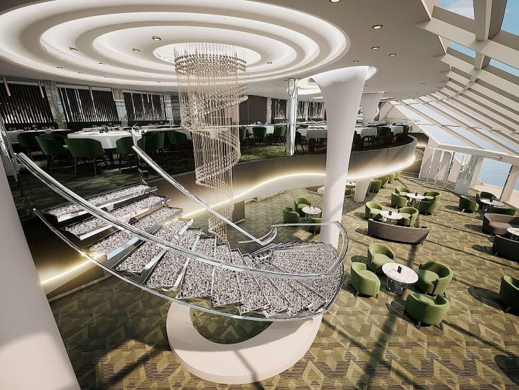 MSC World Europa: Yacht Club - Top Sail Lounge