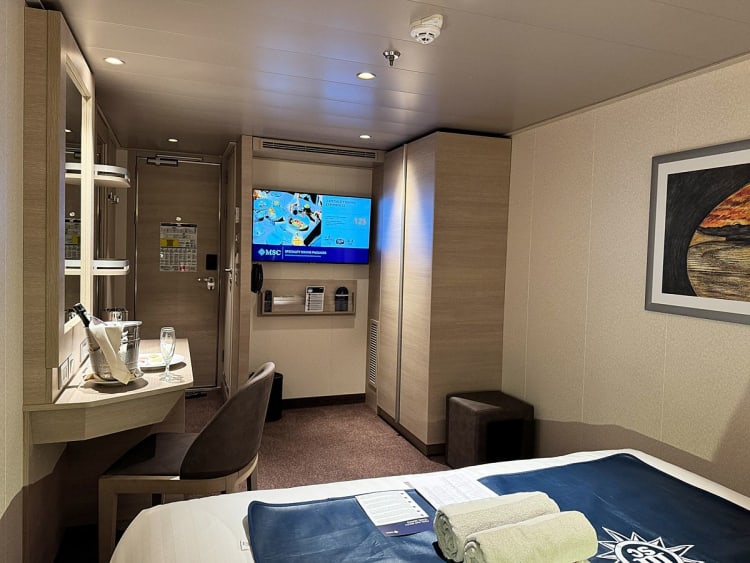 MSC World Europa: IR1 Deluxe Interior