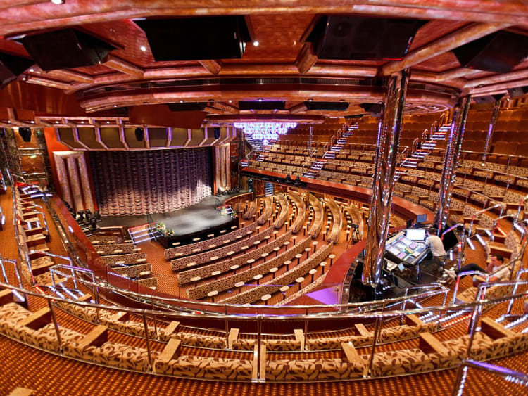 Costa Favolosa: Teatro Hortensia auf Deck 3