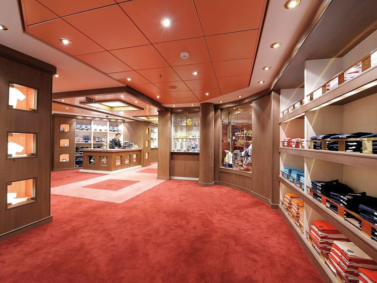 MSC Poesia: Kleidungsgesch&auml;ft