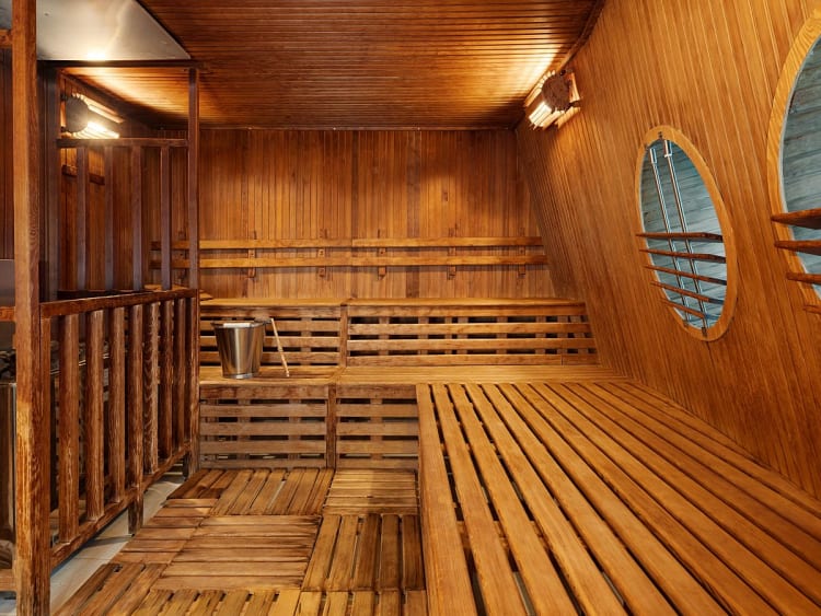 Fram: Sauna auf Deck 8