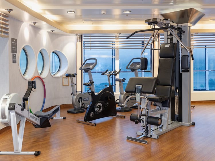Fram: Fitness Center auf Deck 7