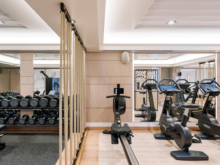 Fridtjof Nansen: Fitness Center auf Deck 7