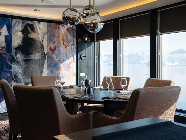 Fridtjof Nansen: Restaurant Lindstrom auf Deck 9