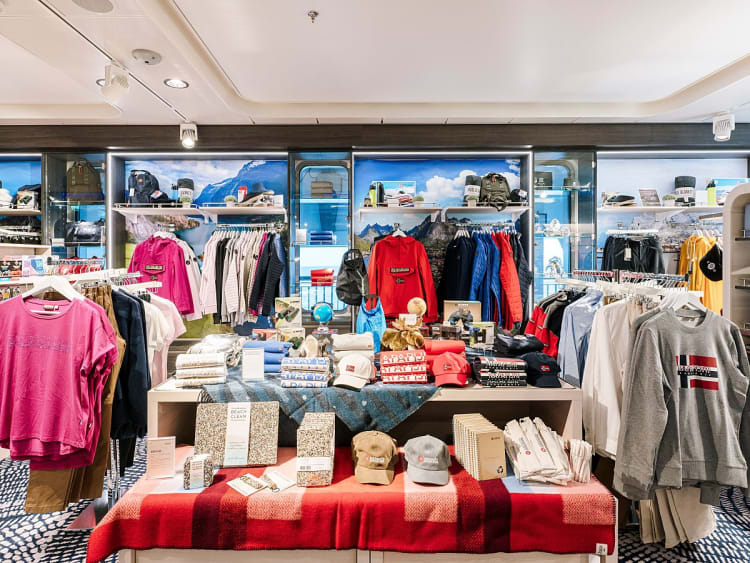 Fridtjof Nansen: Shop auf Deck 6