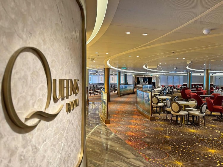 Queen Anne: Queens Room auf Deck 3