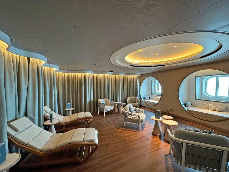 Queen Anne: Mareel Spa auf Deck 1 Ruhebereich