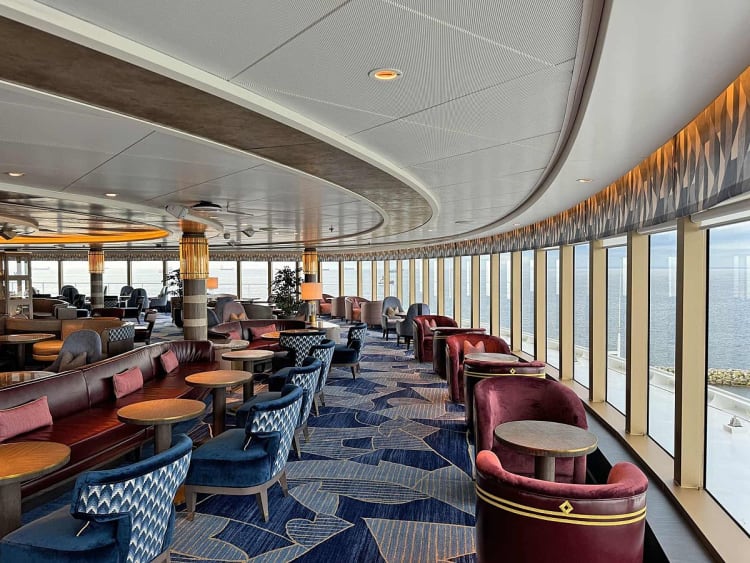 Queen Anne: Chart room auf Deck 2