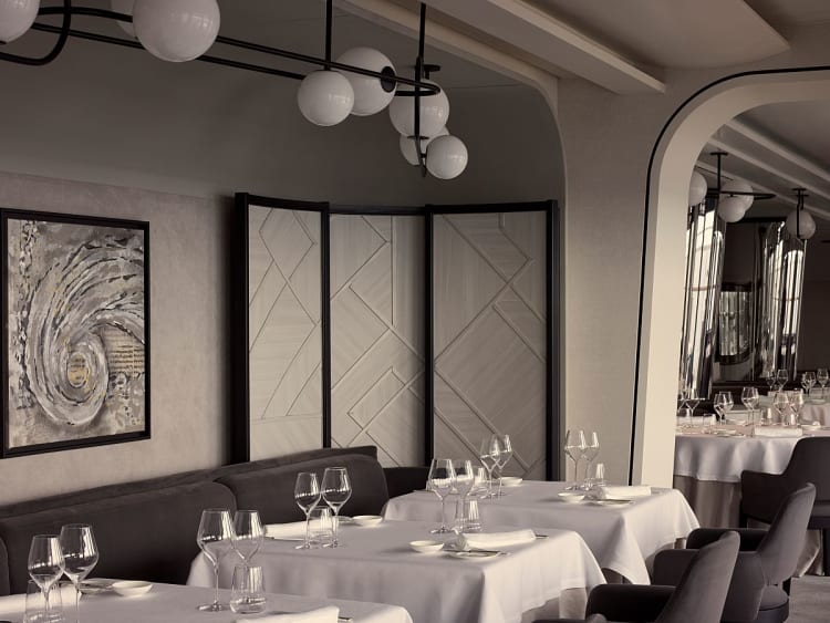 EXPLORA I: Anthology Restaurant auf Deck 5