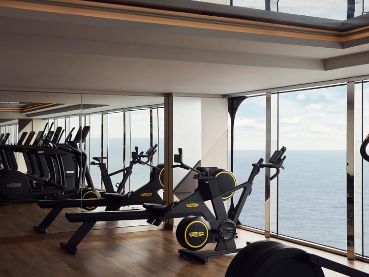 EXPLORA I: Fitness Center auf Deck 10