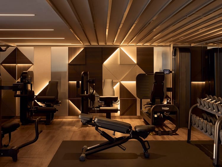 EXPLORA I: Fitness Center auf Deck 10