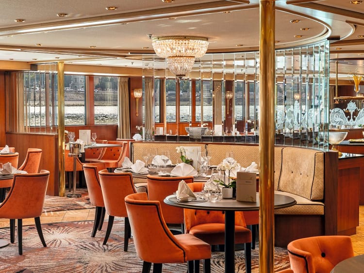 Thurgau Prestige: Restaurant auf dem Mitteldeck