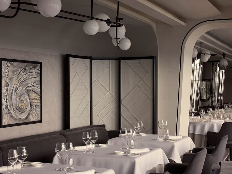 EXPLORA II: Anthology Restaurant auf Deck 5