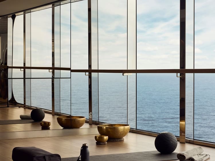 EXPLORA II: Fitness Center auf Deck 10