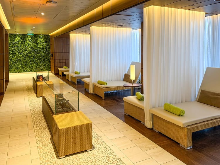 AIDAnova: Body & Soul Ruhezoneauf Deck 8