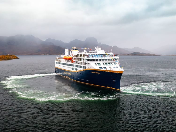 Nordland Kreuzfahrt ab Bergen bis Trondheim