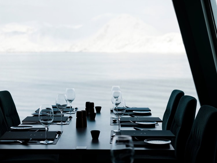 Havila Polaris: Hildring Fine Dining auf Deck 6