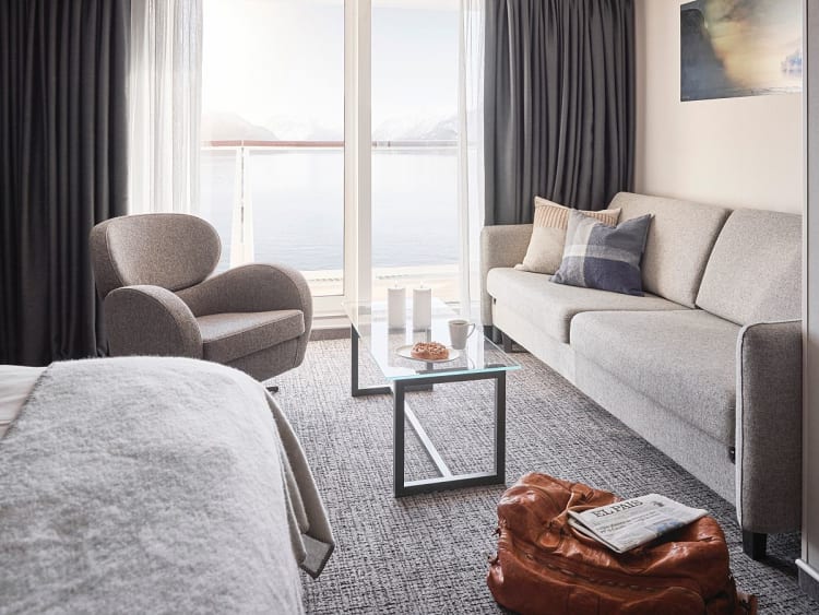 Havila Polaris: Balcony Junior Suite