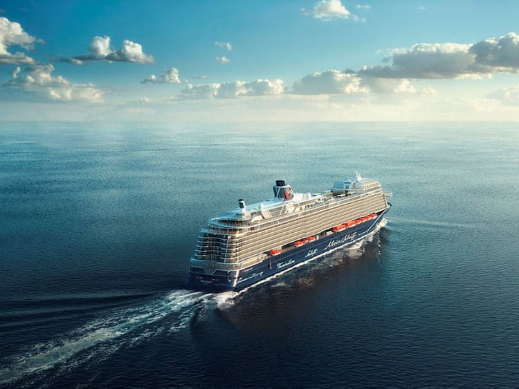 Mein Schiff 1: Au&szlig;enansicht