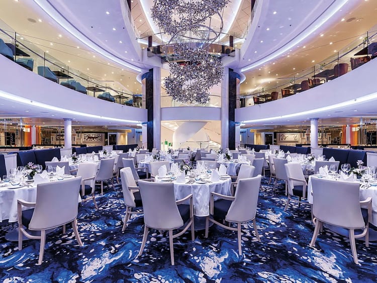 Mein Schiff 5: Restaurant Atlantik Klassik Deck 3