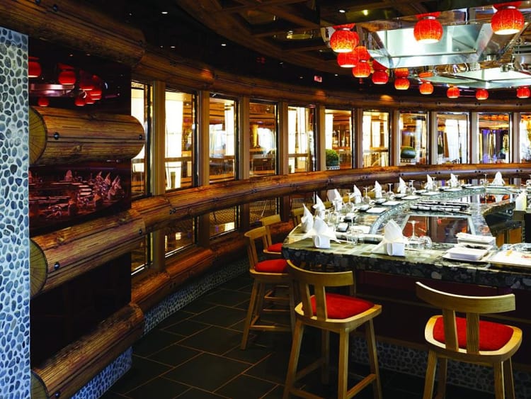 Costa Diadema: Restaurant Tavola Teppanyaki Deck 5