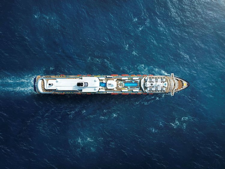 Mein Schiff 2: Au&szlig;enansicht oben