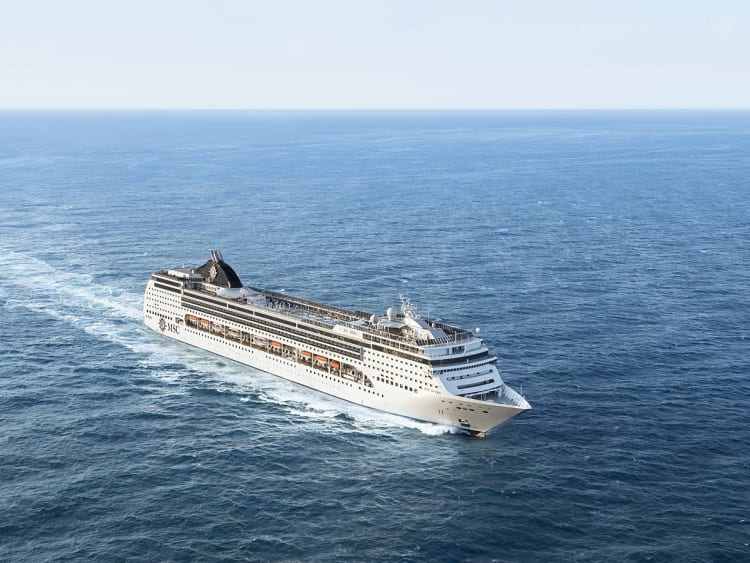 MSC Opera: Au&szlig;enansicht