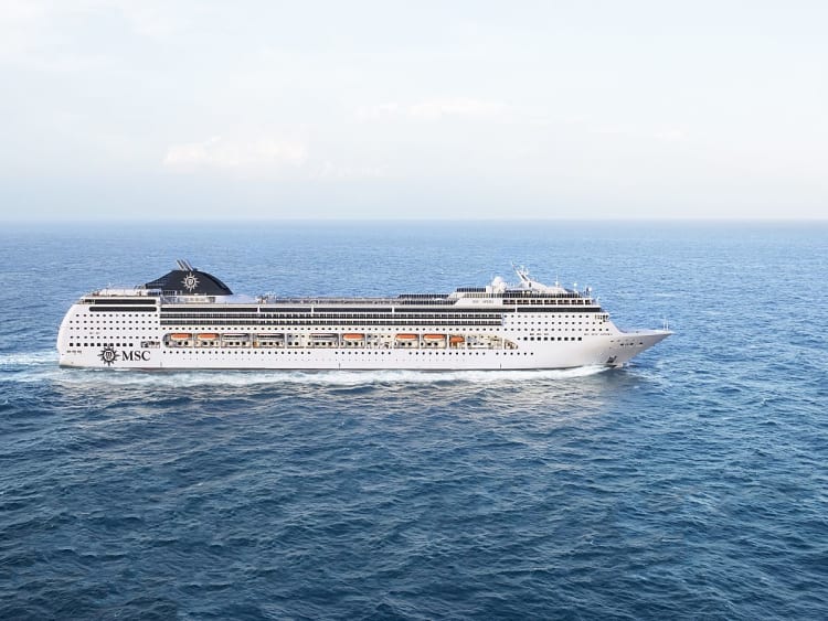 MSC Opera: Au&szlig;enansicht