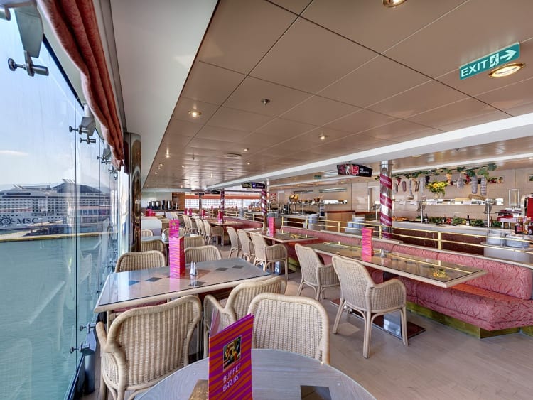 MSC Opera: Le Vele Buffet Restaurant 