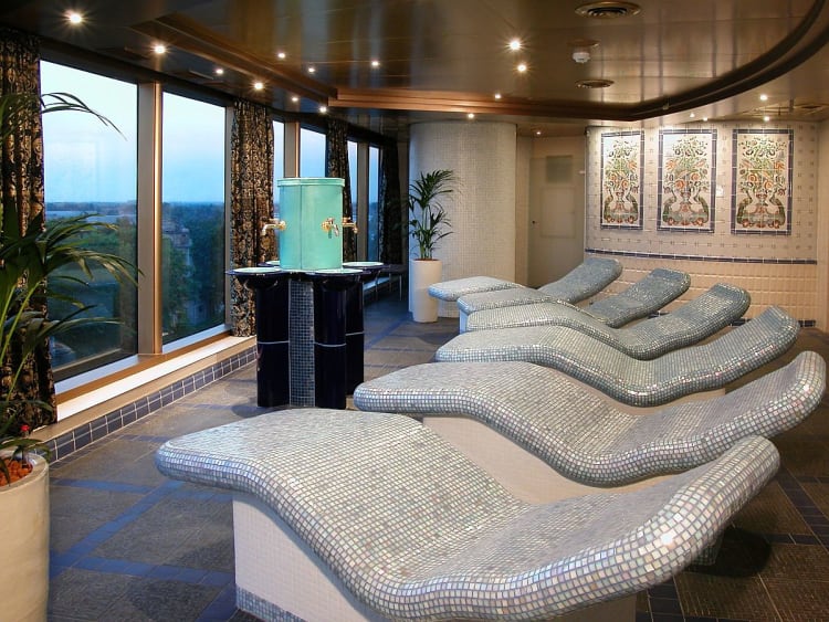 Oosterdam: Spabereich Deck 9