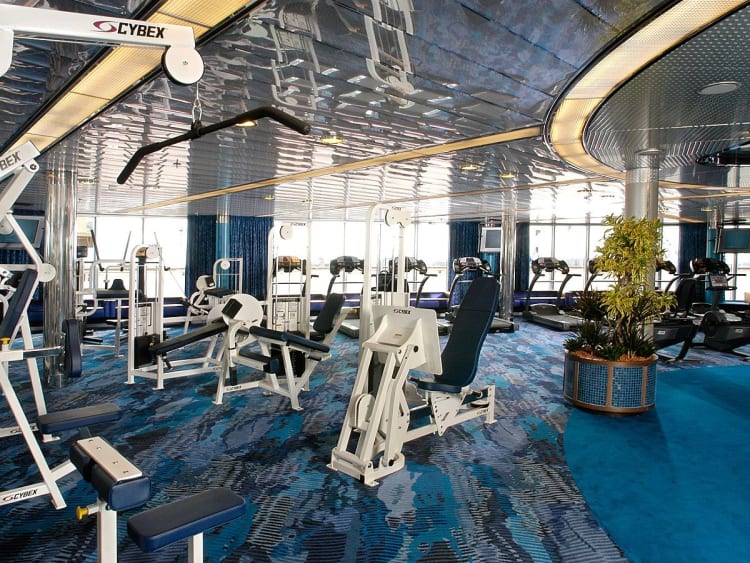 Oosterdam: Fitness Center Deck 9