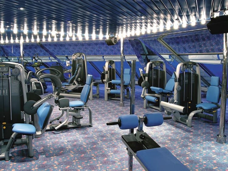 Costa Fortuna: Gym Deck 12