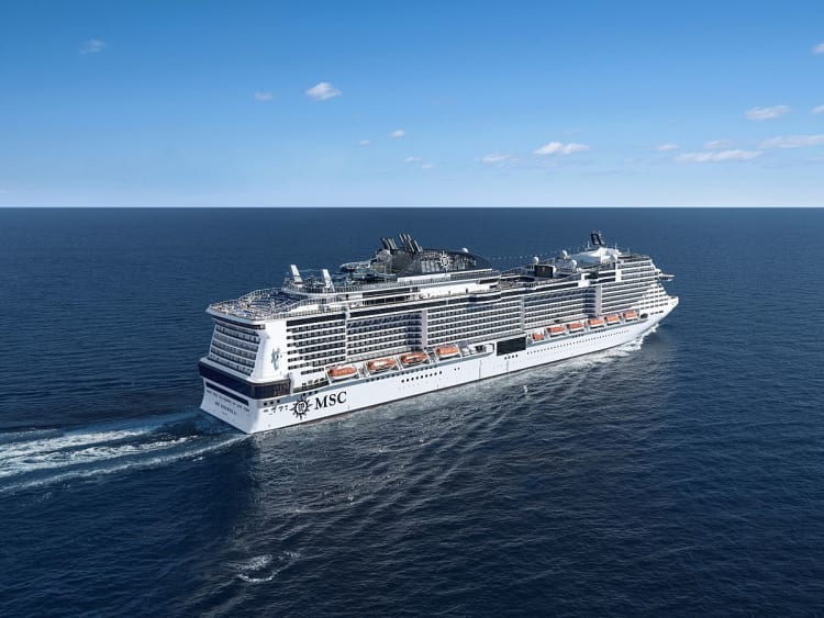 MSC Meraviglia: Au&szlig;enansicht