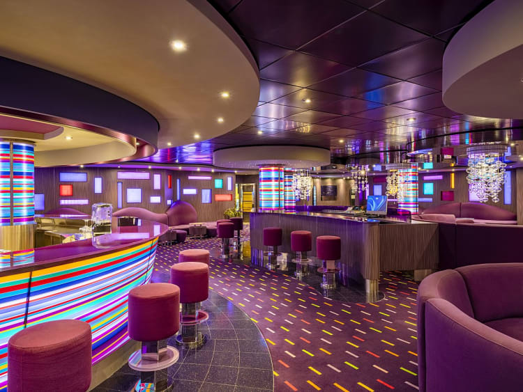 MSC Splendida: The Purple Jazz Bar Deck 7