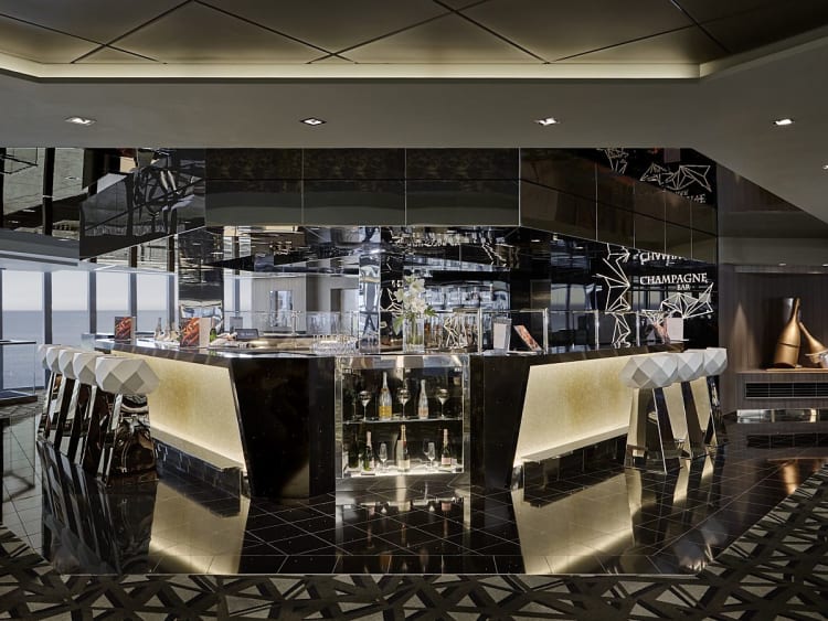 MSC Meraviglia: Champagne Bar 