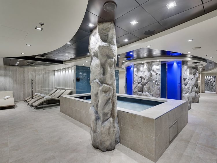 MSC Meraviglia: MSC Aurea Spa nur f&uuml;r G&auml;ste der Aurea Erlebniswelt Deck 7 