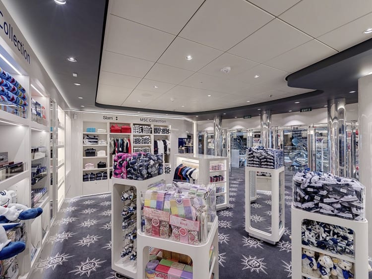 MSC Meraviglia: MSC Shop Deck 6