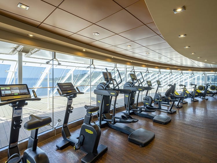 MSC Splendida: Fitnessraum Deck 14