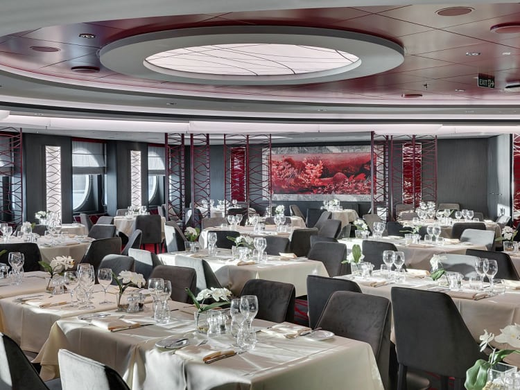 MSC Seaside: Seashore Restaurant Deck 5