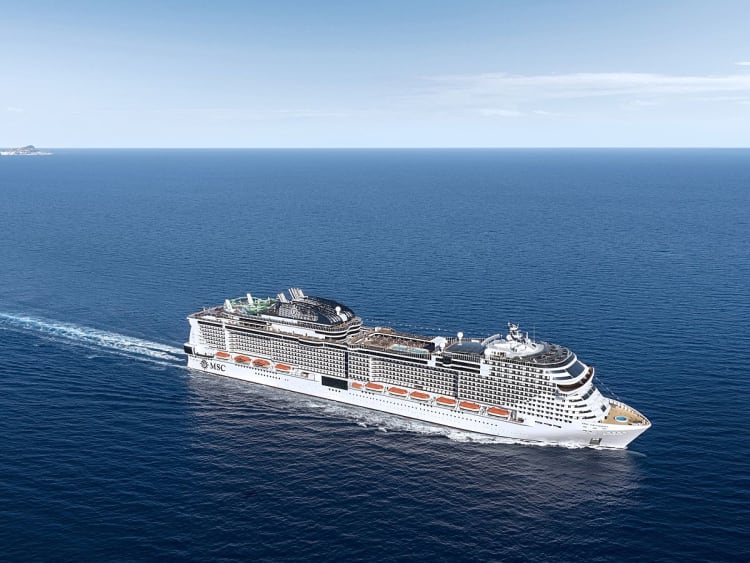 MSC Grandiosa: Au&szlig;enansicht