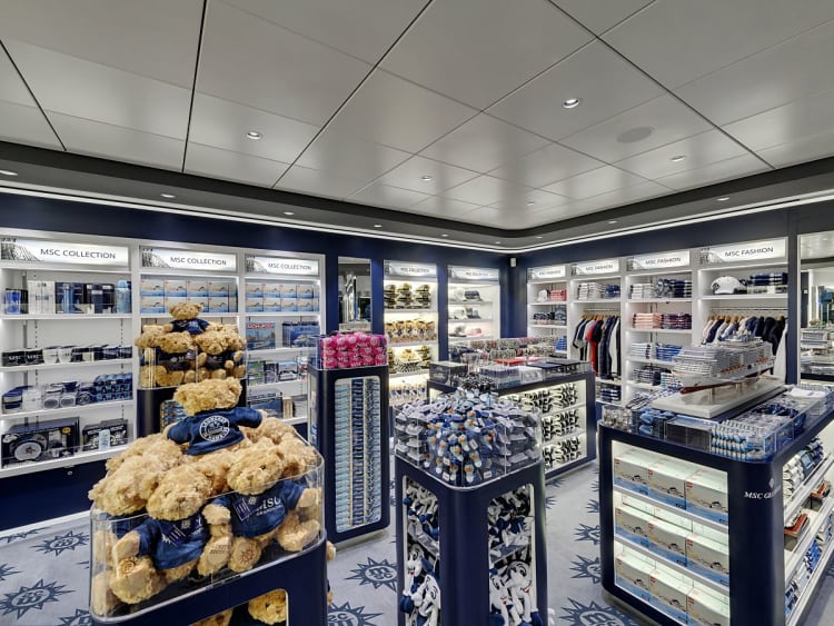 MSC Grandiosa: MSC Shop Deck 6
