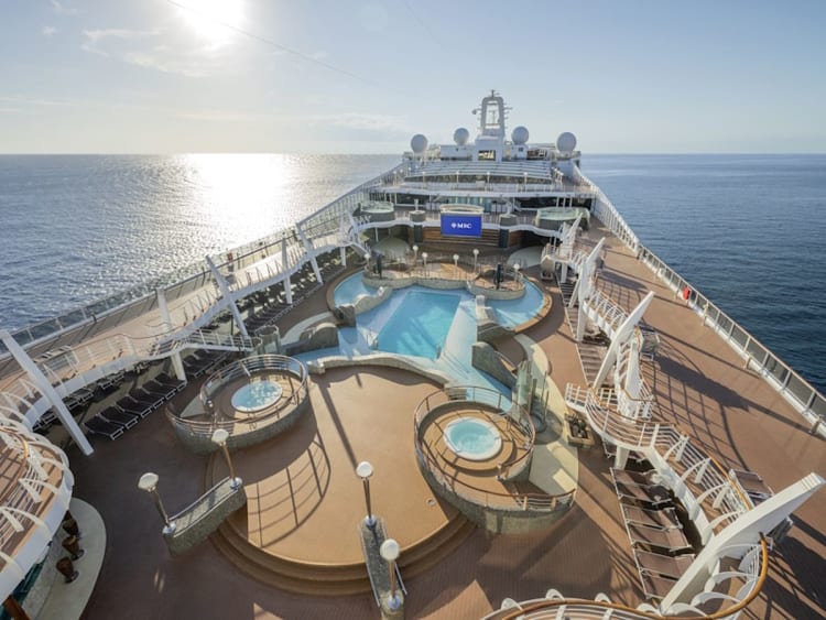 MSC Divina: Aquapark Deck 14