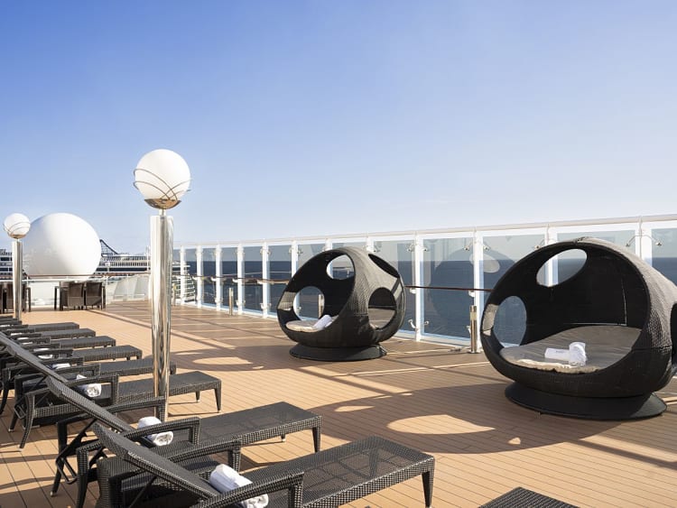 MSC Orchestra: Top 16 Exclusive Solarium Deck 16