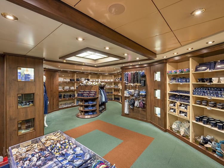 MSC Orchestra: MSC Logo Shop Deck 6