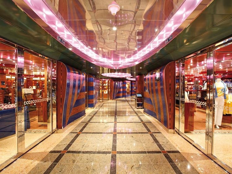 Costa Deliziosa: Einkaufsgallerie Deck 3